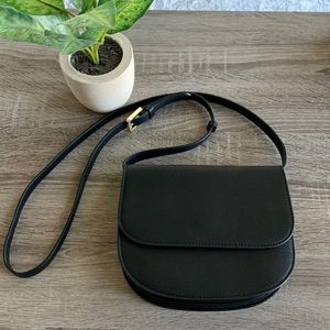 Quince vegan leather saddlebag (not true leather)